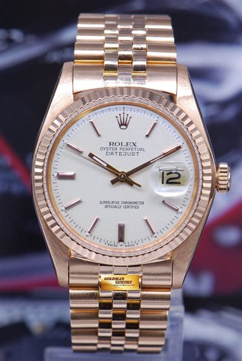 [VERY RARE] Rolex Perpetual 18k rose gold 